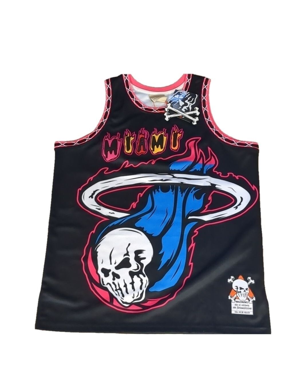 Brand X reapers of South beach Miami basketball jersey size XL